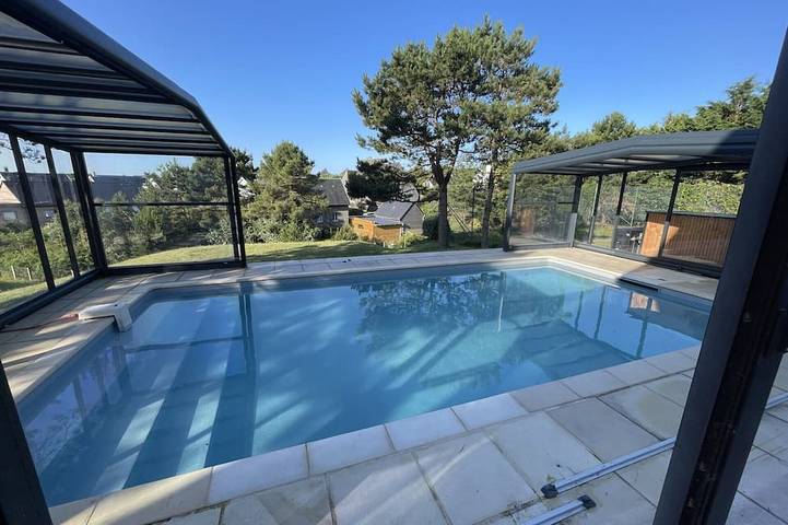 Ferienhaus für 14 Personen, mit Terrasse und Garten