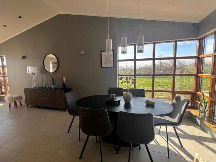Ferienhaus für 10 Personen, mit Garten und Sauna sowie Whirlpool in Island