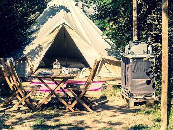 Camping für 4 Personen, mit Haustier an der Costa Dorada - 2