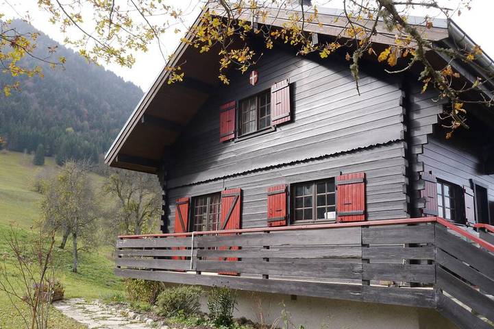 Chalet pour 6 personnes, avec jardin et balcon