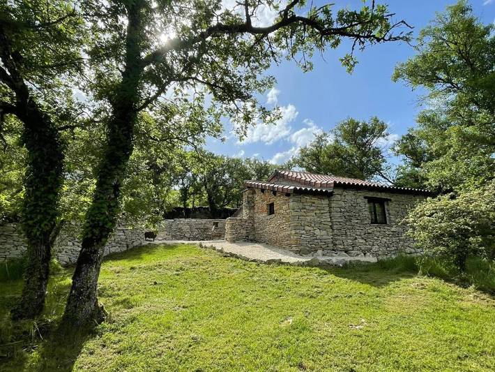 Location de vacances pour 2 personnes, avec vue ainsi que piscine et jardin, animaux acceptés à Calvignac - 4