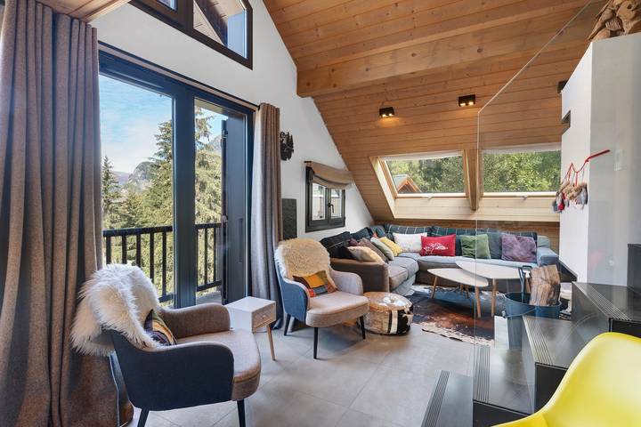 Chalet « Alpine Escape » : vue montagne, balcon et Wi-Fi in Oz, Parc national des Écrins