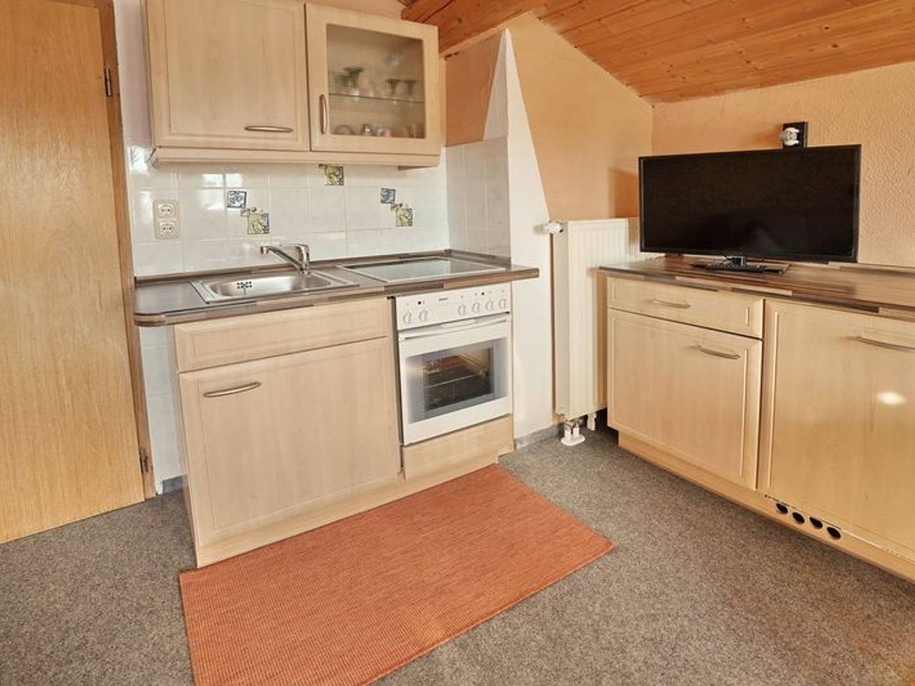 Ganze Ferienwohnung, Grünten Haus Bergfrieden - Ferienwohnung mit Bergblick, Parkplatz und Balkon in Bolsterlang, Bayerisch Schwaben