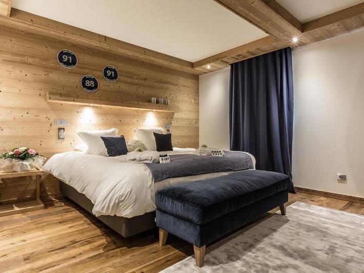 Chambre d’hôte pour 10 personnes, avec terrasse ainsi que sauna et vue à Courchevel - 4