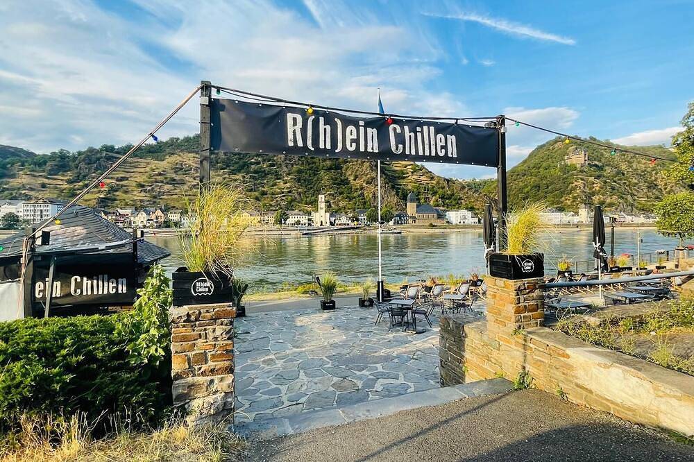 Ganze Wohnung, Rheinromantik mit Blick auf die Burg Katz, bis 4P in Sankt Goar, Mittelrhein