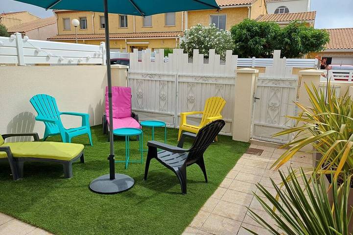 Maison de vacances pour 10 personnes, avec terrasse et jardin