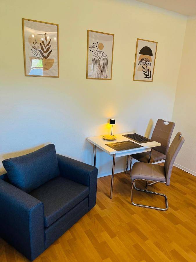 Ferienwohnung für 4 Personen, mit Terrasse und Garten sowie Ausblick in Mittweida