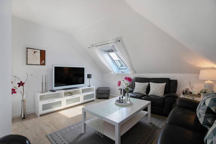 Ferienwohnung für 3 Personen, mit Garten