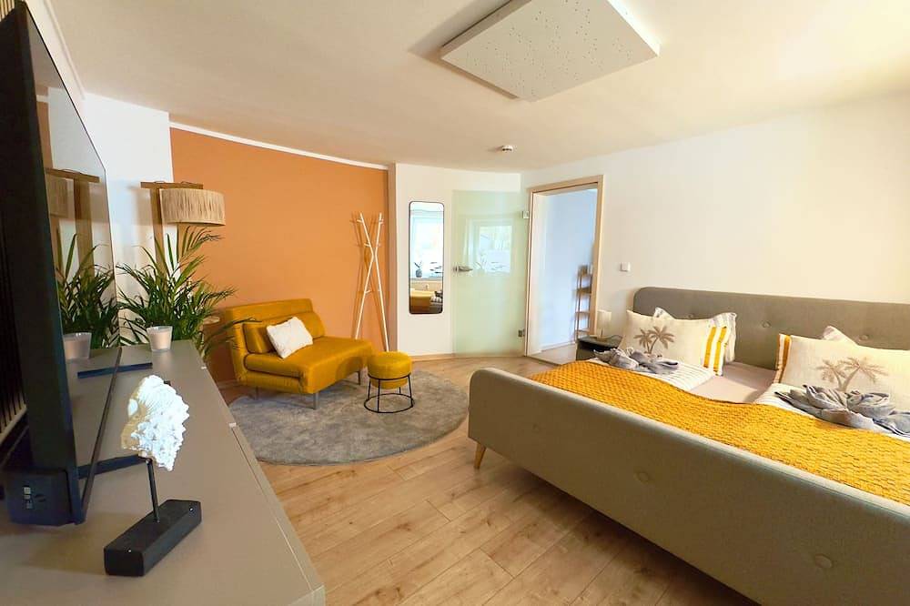 Ganze Wohnung, Appartment im Beachhouse am Goitzschesee/2 Min. zum Strand, Grillplatz im Garten in Bitterfeld, Bitterfeld-Wolfen