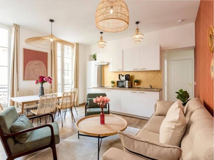 Gîte pour 6 personnes, avec vue dans Theatre Edouard Vii Paris