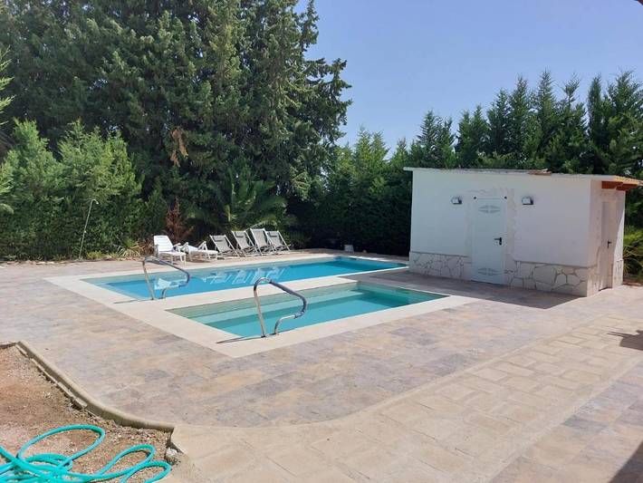 Chalet para 15 personas, con jardín además de piscina y vistas, Se admiten mascotas en Comarca del Noroeste (Murcia) - 4