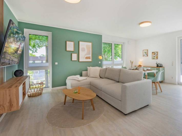 Ferienwohnung für 6 Personen, mit Balkon, kinderfreundlich