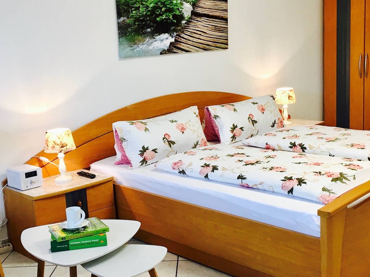 Ganze Ferienwohnung, Bodenseeblick Apartmenthaus Zahler - Ferienwohnungen Zahler, 38qm, 1 Wohn-/ Schlafzimmer, max. 2 Personen in Konstanz, Obersee (Bodensee)