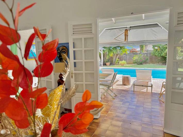 Location de vacances pour 4 personnes, avec terrasse et piscine à Case-Pilote - 4