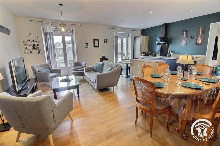 Gîte pour 6 personnes, avec jardin