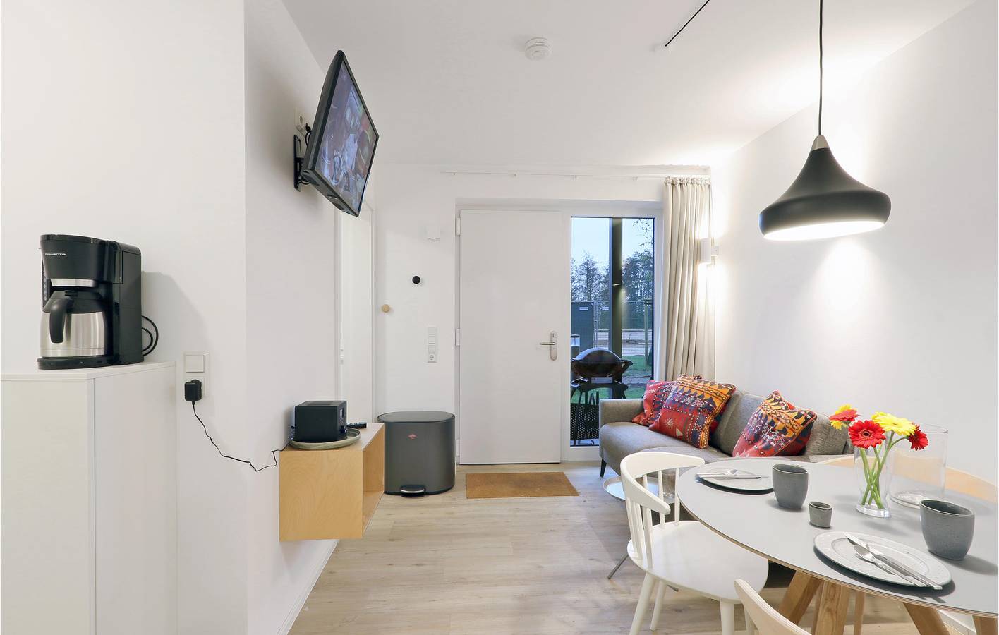 Ganze Ferienwohnung, Charmante Wohnung mit Terrasse und Parkplatz in der Nähe von Mezzomar in Marissa Ferienpark, Lembruch