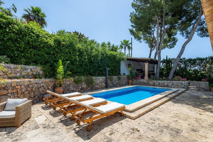 Casa de vacaciones para 8 personas, con jardín, Se admiten mascotas en Calvià