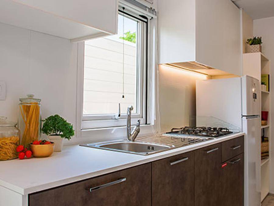 La Risacca Family Camping Village - Mobilhome 6 personnes - Lodge Deluxe Family in Province de Fermo
