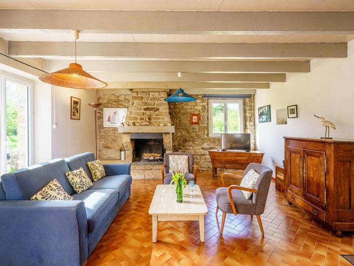 Location de vacances pour 5 personnes, avec jardin et terrasse à Saint-Jean-Trolimon - 3