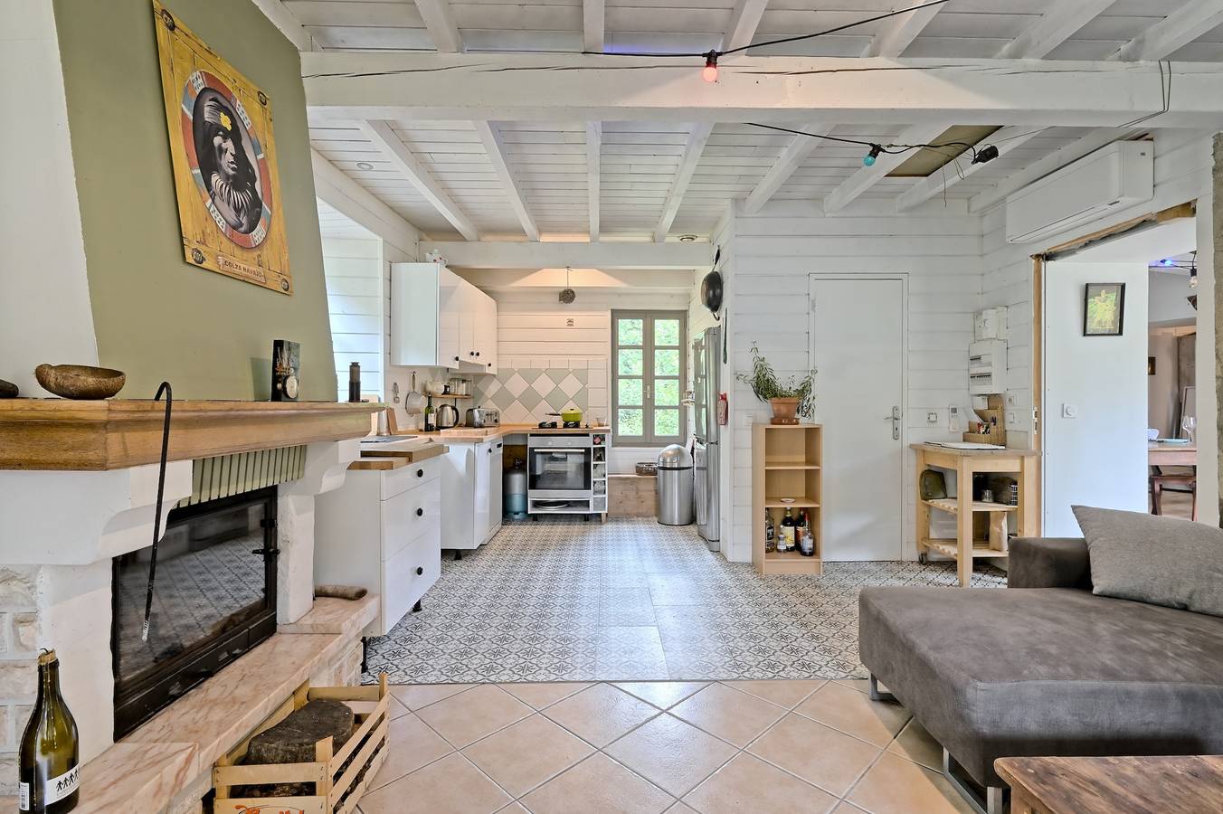 Casa de vacaciones 'La Mouline' con vistas a la montaña, Wi-Fi y aire acondicionado in Prat-Bonrepaux, Parque Natural Regional de los Pirineos de Ariège