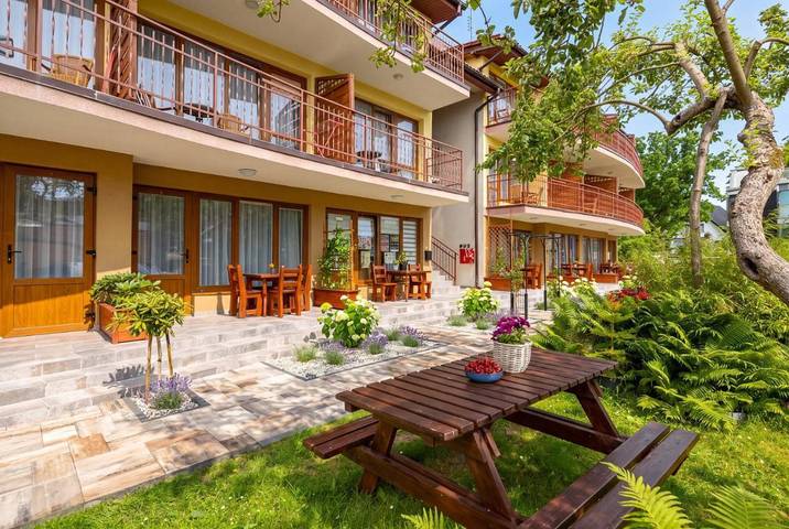 BnB für 2 Personen, mit Terrasse und Garten sowie Ausblick in Polnische Ostsee