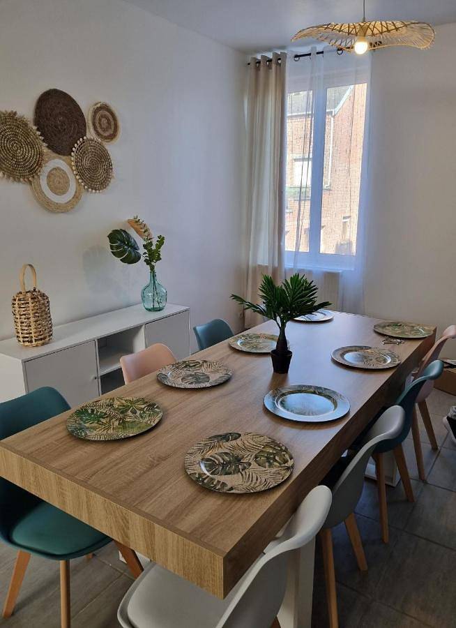 Appartement de vacances pour 7 personnes, avec jardin