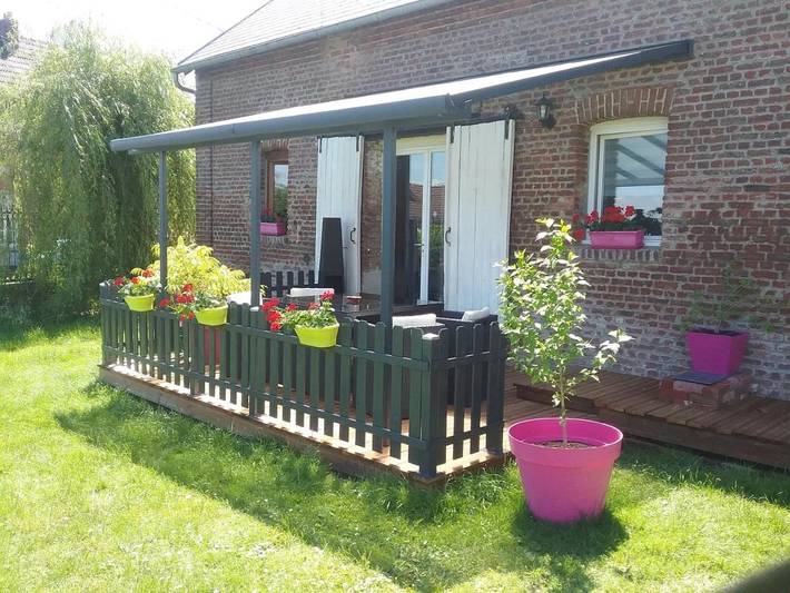 Gîte pour 2 personnes, avec vue et jardin dans Nurlu