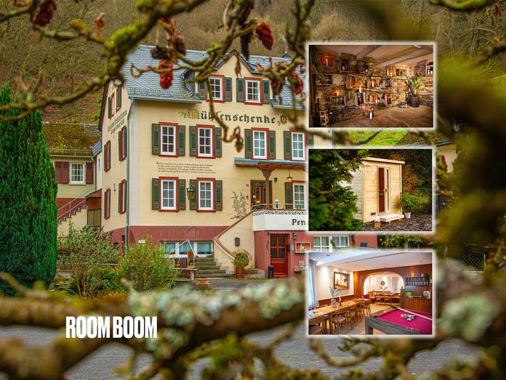 Ferienhaus für 22 Personen, mit Whirlpool und Garten sowie Sauna in Sankt Goar