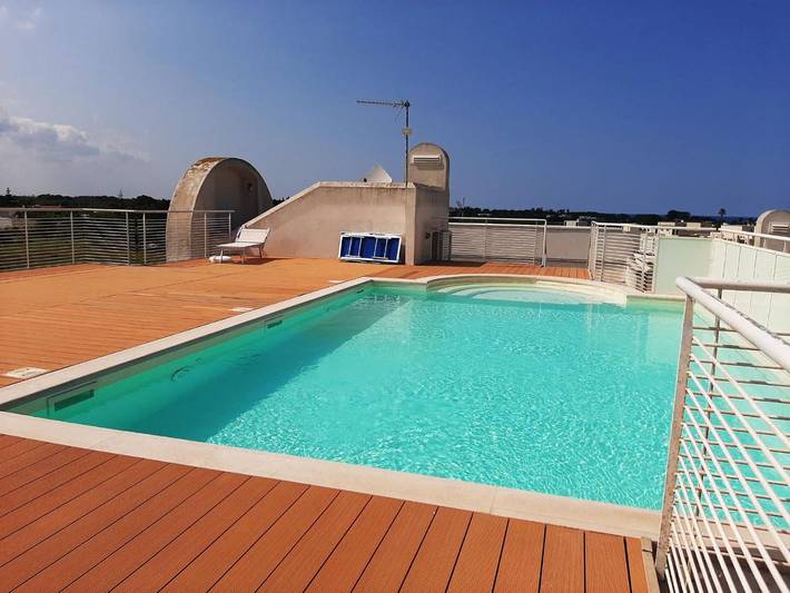 Ferienhaus für 6 Personen, mit Pool und Terrasse sowie Ausblick - 1