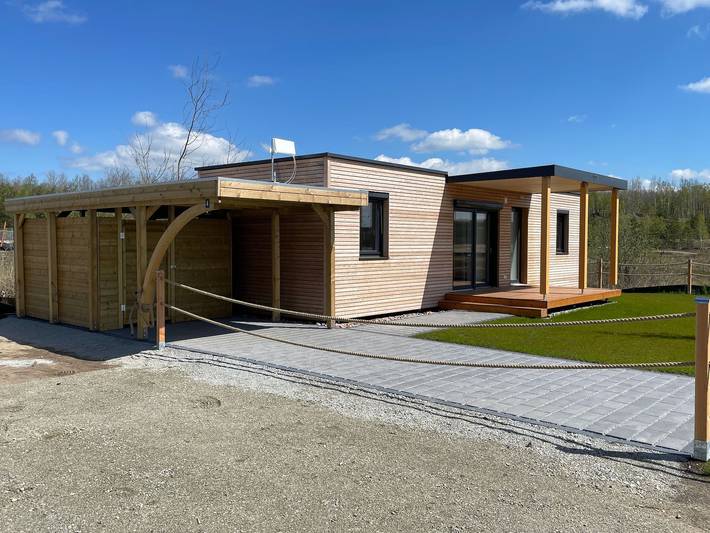 Ferienhaus für 4 Personen, mit Terrasse und Garten sowie Seeblick in Niederlausitz - 3