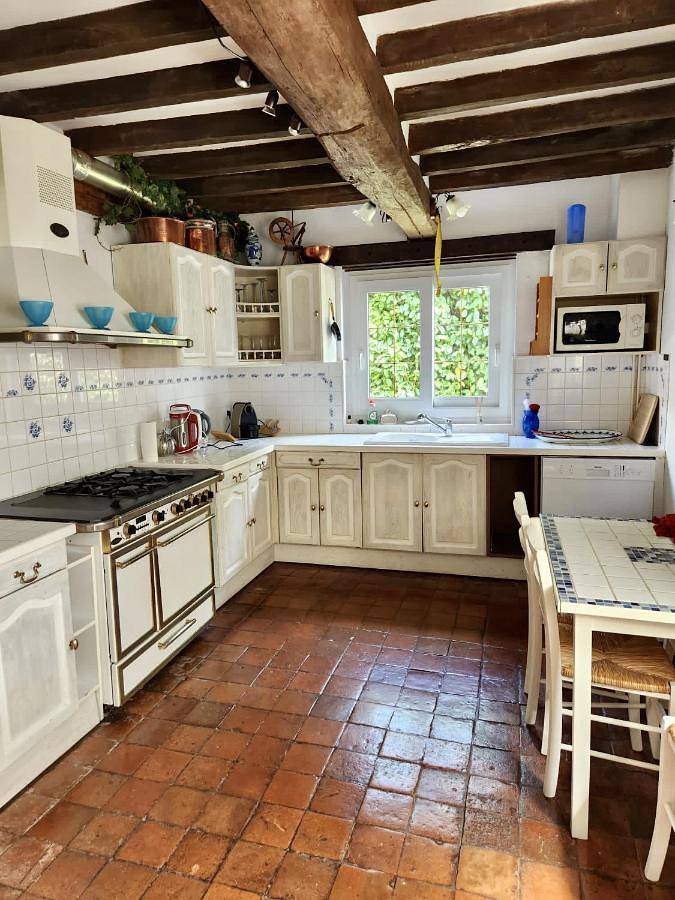 Location de vacances pour 8 personnes, avec Terrasse et Jardin ainsi que Piscine et Vue à Fervaques - 4