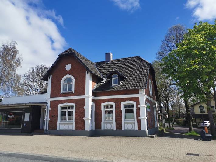 Ganze Ferienwohnung, Hensen: FeWo mit überdachter Terrasse im Ortskern von Tarp - Ferienwohnung Hensen in Tarp, Grünes Binnenland
