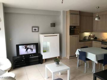 Gîte pour 4 personnes, avec vue et balcon dans Coxyde-les-Bains