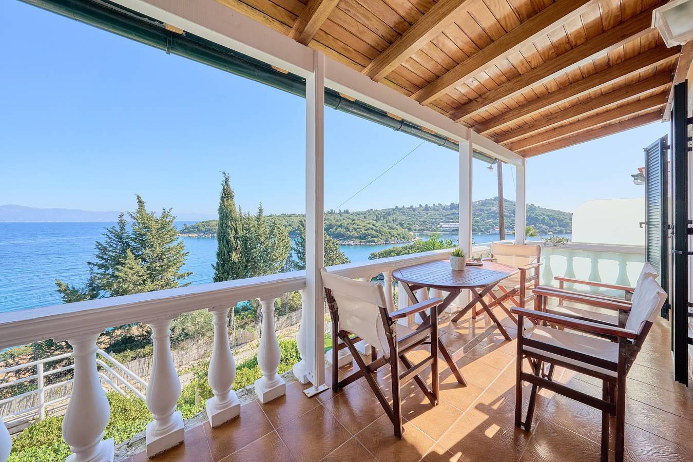 Ganzes Studio, Studio 'Dolphin 2' mit Meerblick, Wi-Fi und Klimaanlage in Paxos