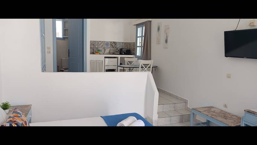 Apartment im Hotel 'Pico Bello Patmos 22' mit Bergblick, Wlan und Klimaanlage in Patmos