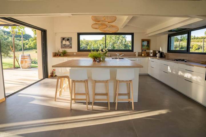 Gîte pour 16 personnes, avec jardin à Villedieu - 2