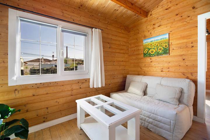 Maison de vacances "Villa Fuego" avec piscine partagée, terrasse privée et Wi-Fi in Chiclana de la Frontera, Costa de la Luz