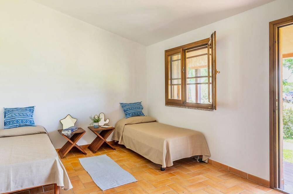 Ganze Wohnung, Nice and welcoming two-room apartment located on the ground floor with air conditioning of approximately 50 m2 composed of a living room with two single beds and a kitchenette with electric hobs, fridge with freezer, pots and pans.A bedroom with double b in Montalto di Castro, Viterbo Provinz