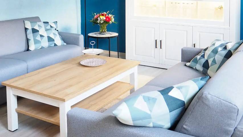 Ferienwohnung für 6 Personen, mit Terrasse und Garten