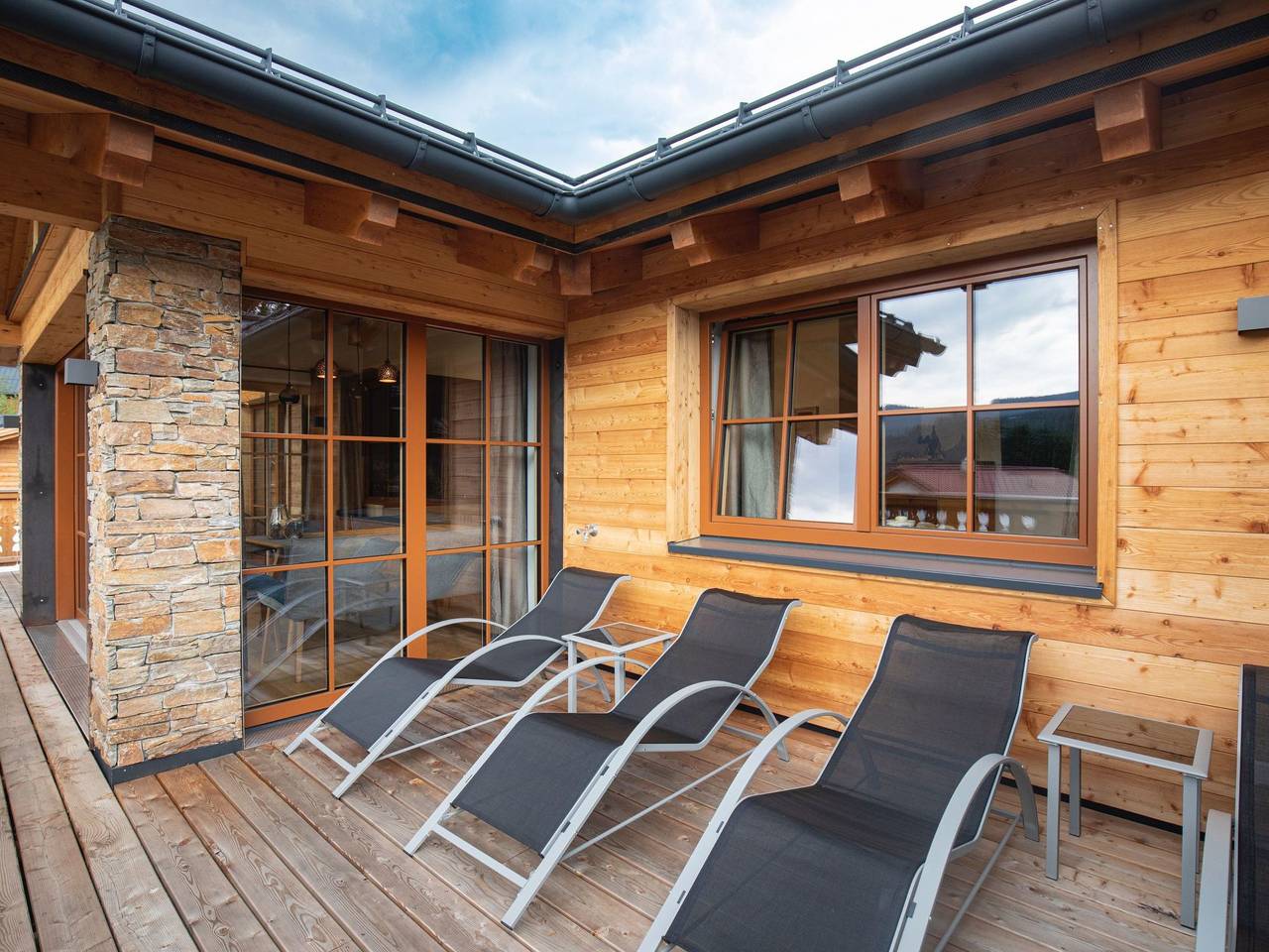 Ganze Wohnung, Dachstein Chalet Haus a in Salzkammergut-Berge, Rußbach am Paß Gschütt