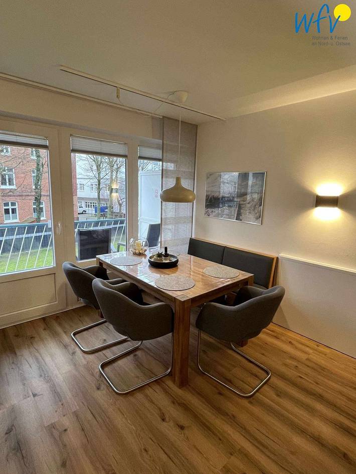 Ferienwohnung für 4 Personen, mit Garten und Balkon auf den Ostfriesische Inseln - 4