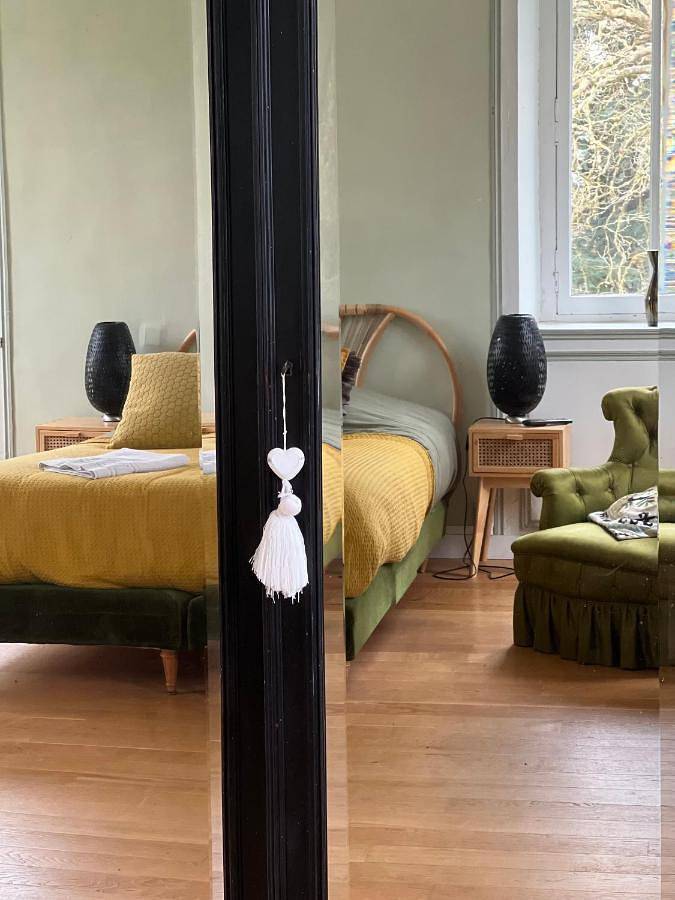 Gîte pour 2 personnes, avec terrasse ainsi que jardin et vue à Bertreville-Saint-Ouen - 4