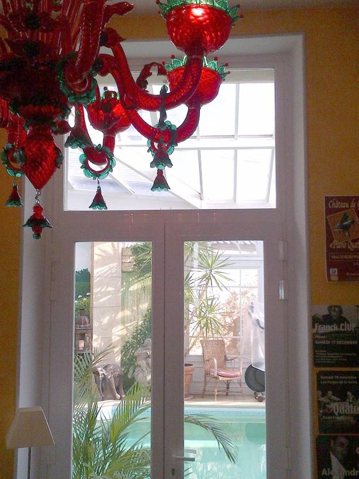 Chambre d’hôte pour 2 personnes, avec piscine ainsi que vue et jardin à Bourges - 4