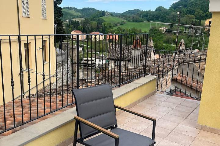 Maison de vacances pour 6 personnes, avec terrasse à Pergola