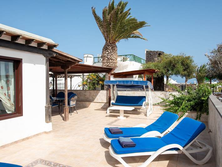 Location de vacances pour 4 personnes, avec terrasse dans Charco del Palo - 3