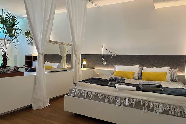 Ferienwohnung für 2 Personen, mit Terrasse und Garten sowie Sauna in Schondorf - 3