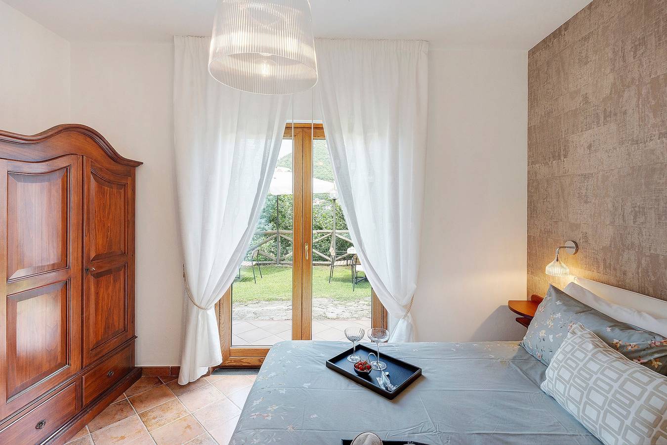 Villevieille Relais – Superior Doppelzimmer mit Meerblick, Wlan und Klimaanlage in Piano di Sorrento, Sorrento Coast