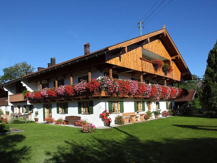 Bauernhof für 5 Personen, mit Balkon und Garten in Lenggries