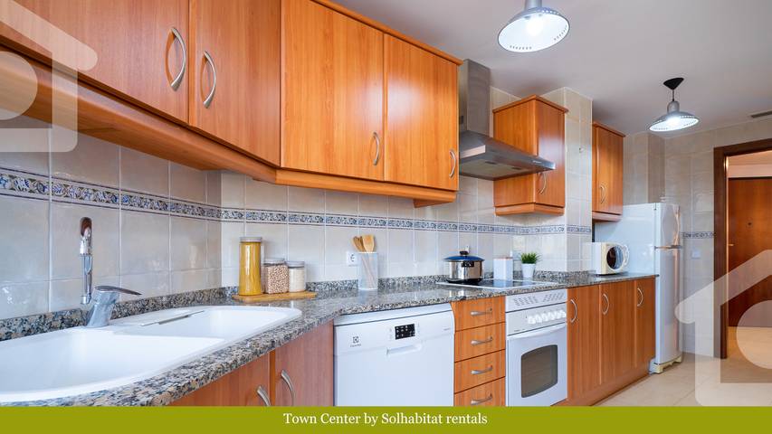 Apartamento entero, Apartamento de vacaciones para 4 personas con balcón in Platja de l'Ampolla (Moraira), Teulada