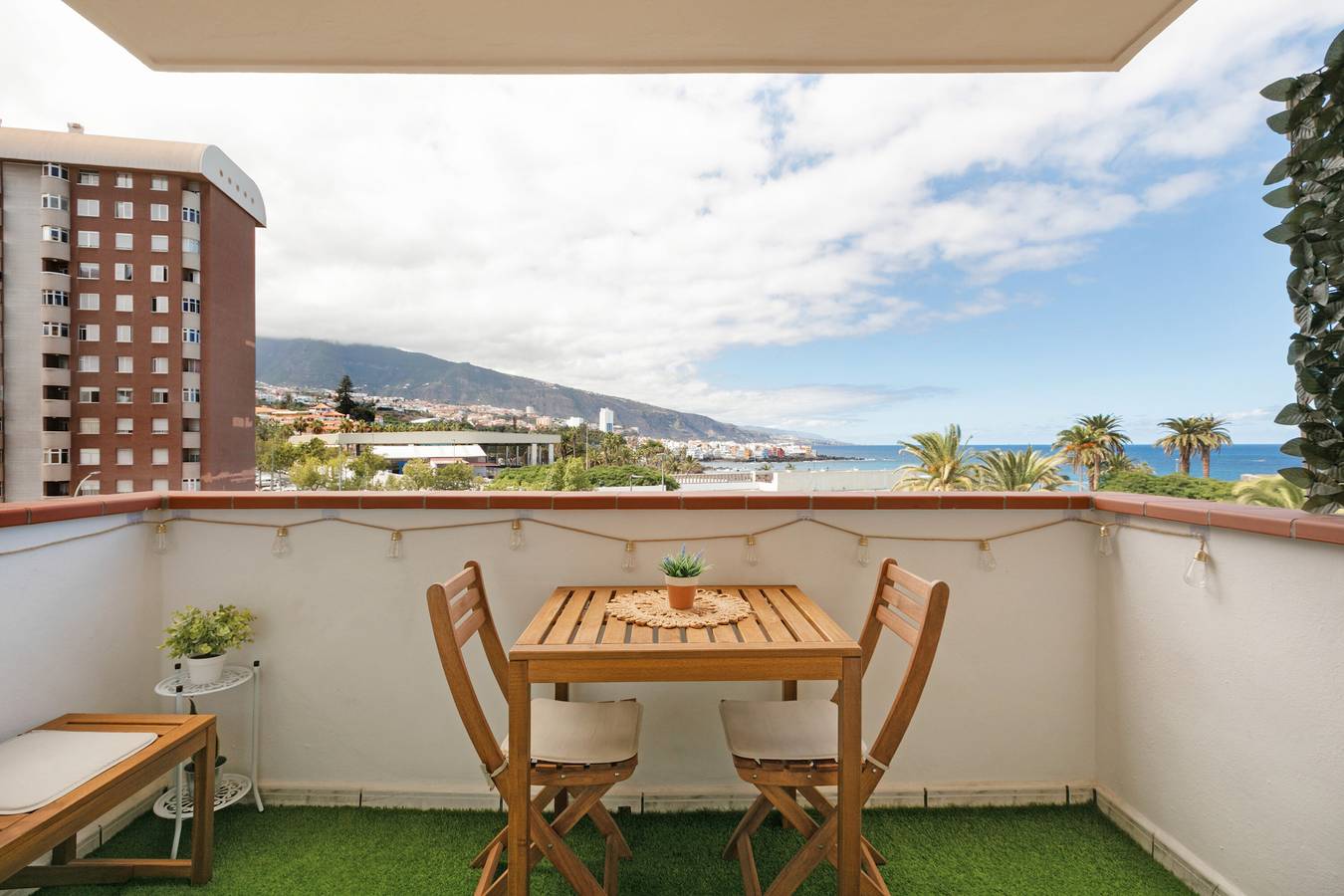 Ganze Wohnung, Ferienwohnung 'Salitre Cozy' mit privatem Pool, Balkon und Wlan in Playa Jardin, Puerto de la Cruz